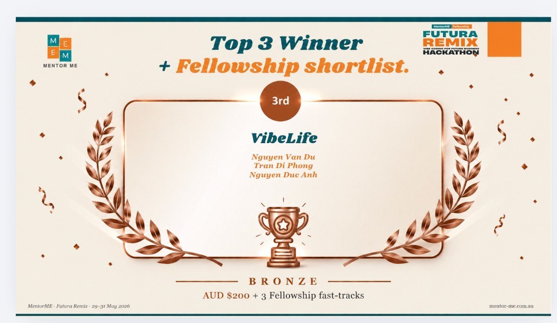 2nd Runner-Up โ VibeLife